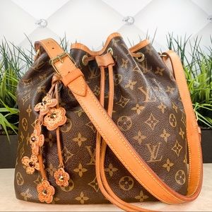 Authentic Louis Vuitton Petit Noe Monogram Bag
